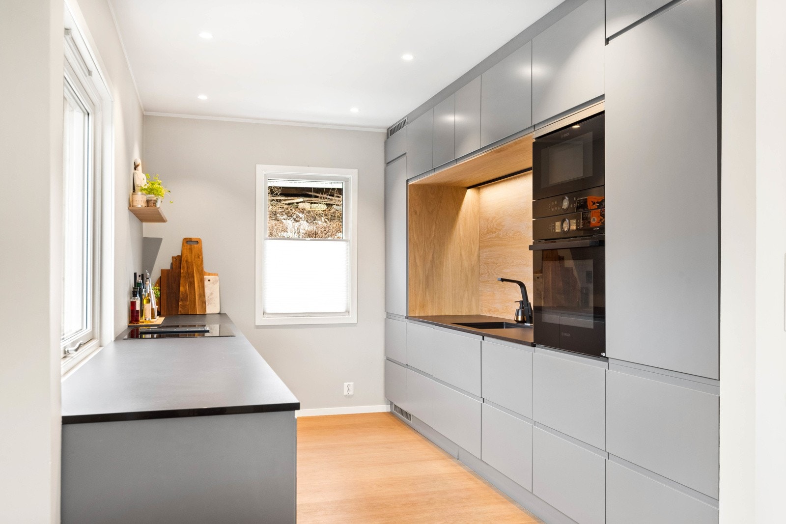 Moderne og stilig kjøkken Galleribilde