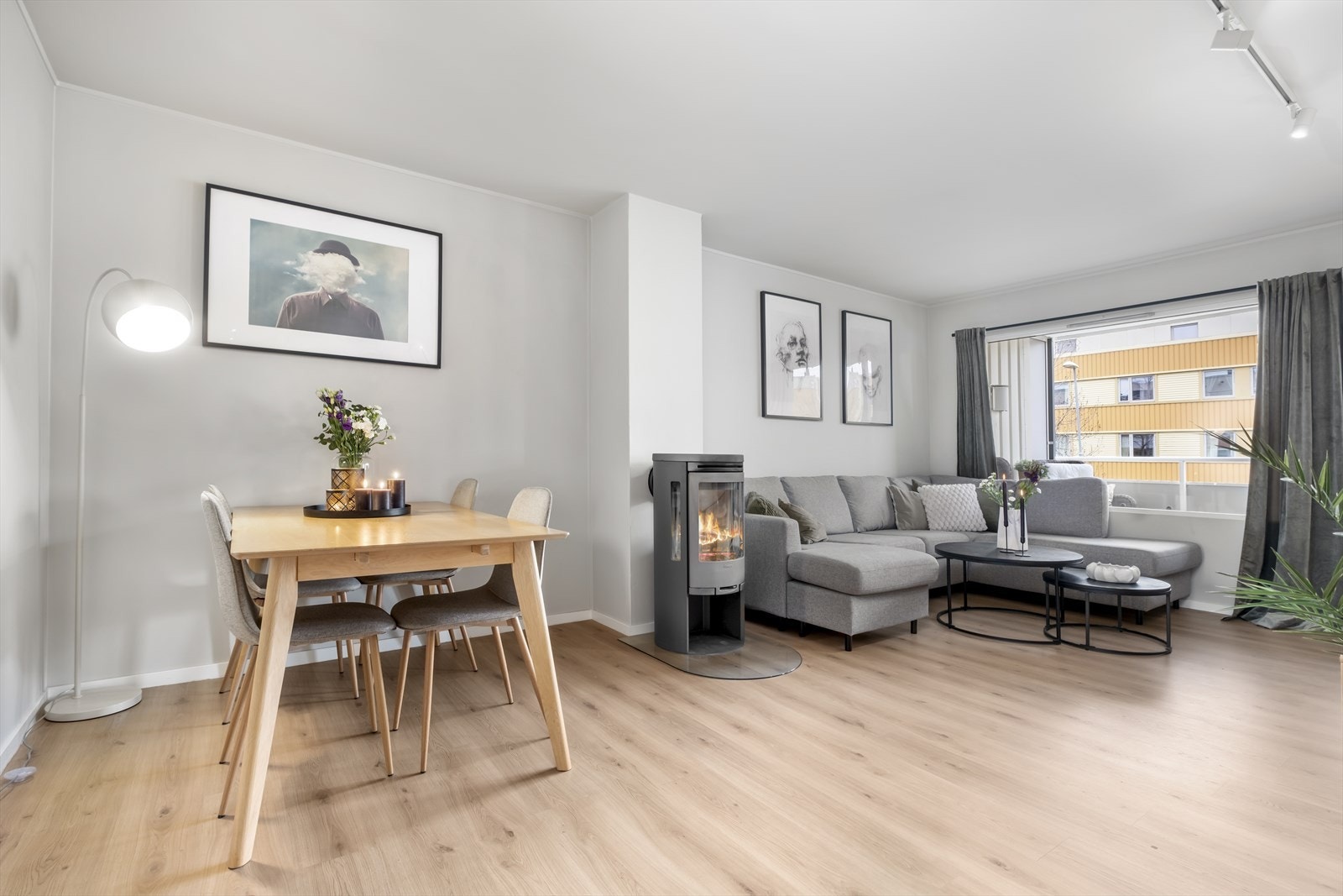 En lekker 4-roms leilighet med attraktiv beliggenhet på Hallset Galleribilde