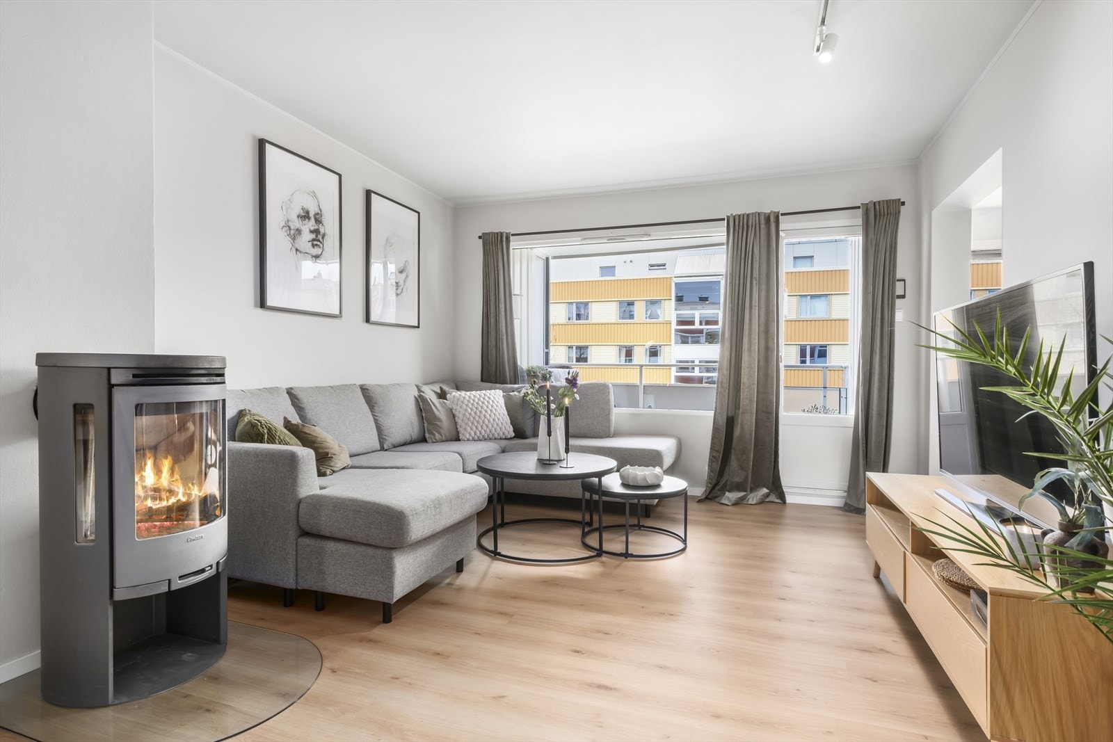 Vedovn sørger for et hyggelig inneklima på kaldere dager Galleribilde