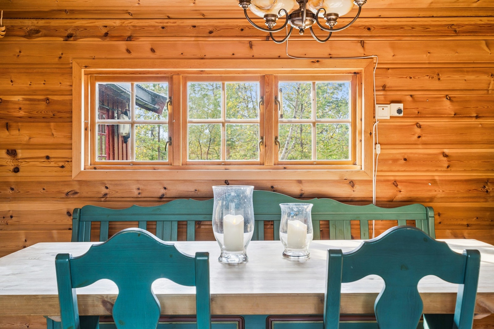 Flott utsyn fra spisestuen. Galleribilde