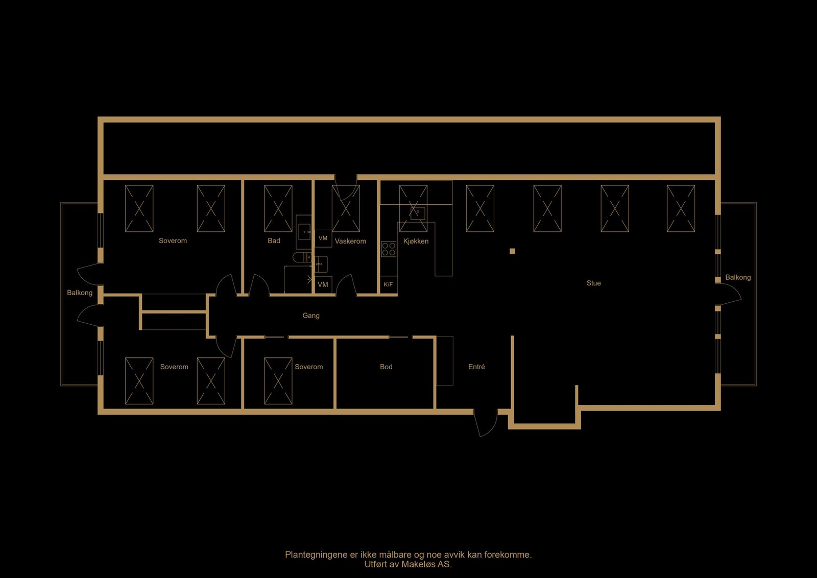 Plantegning - illustrasjon, avvik kan forekomme Galleribilde