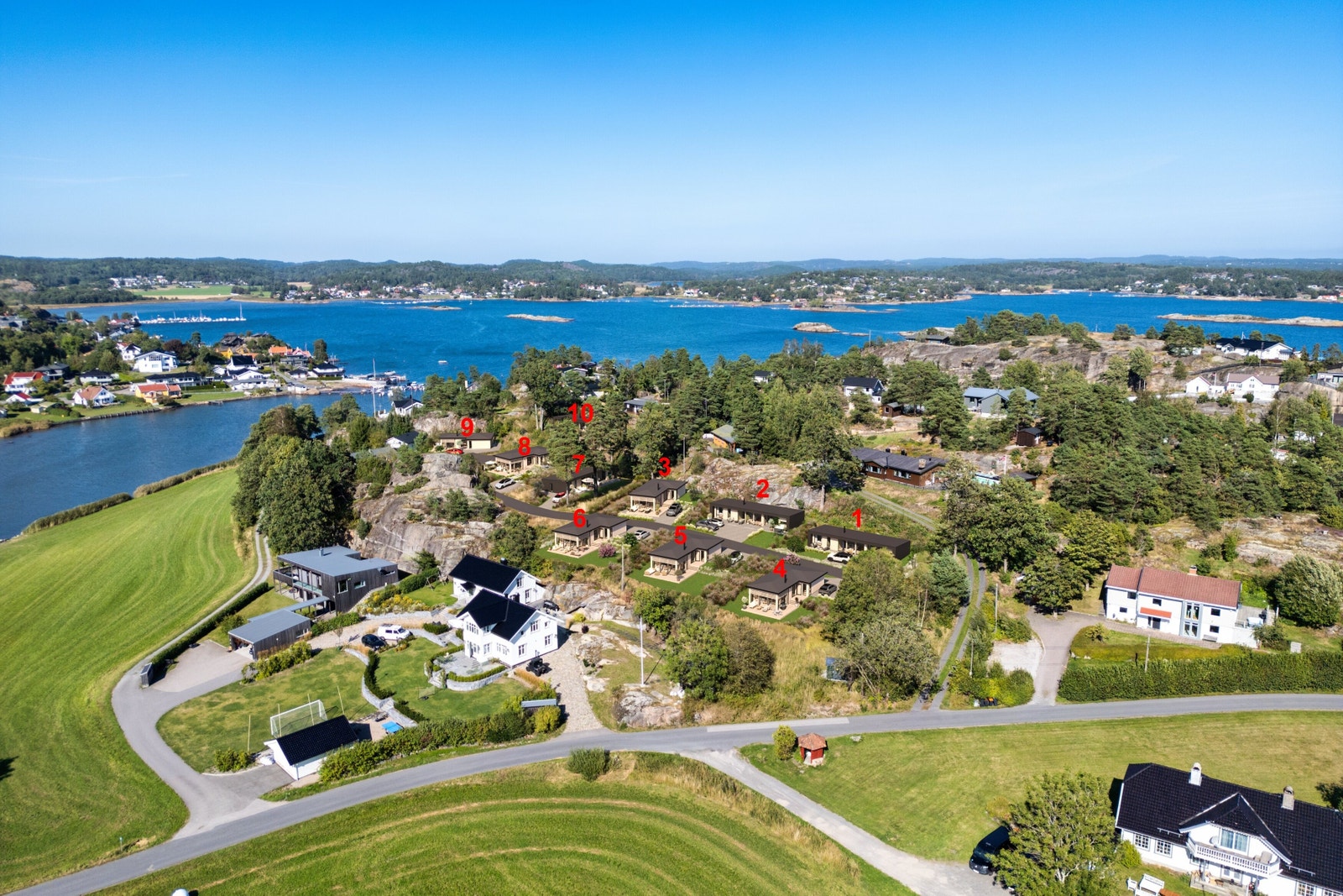 Nummering av tomter og forslag til hyttemodeller Galleribilde