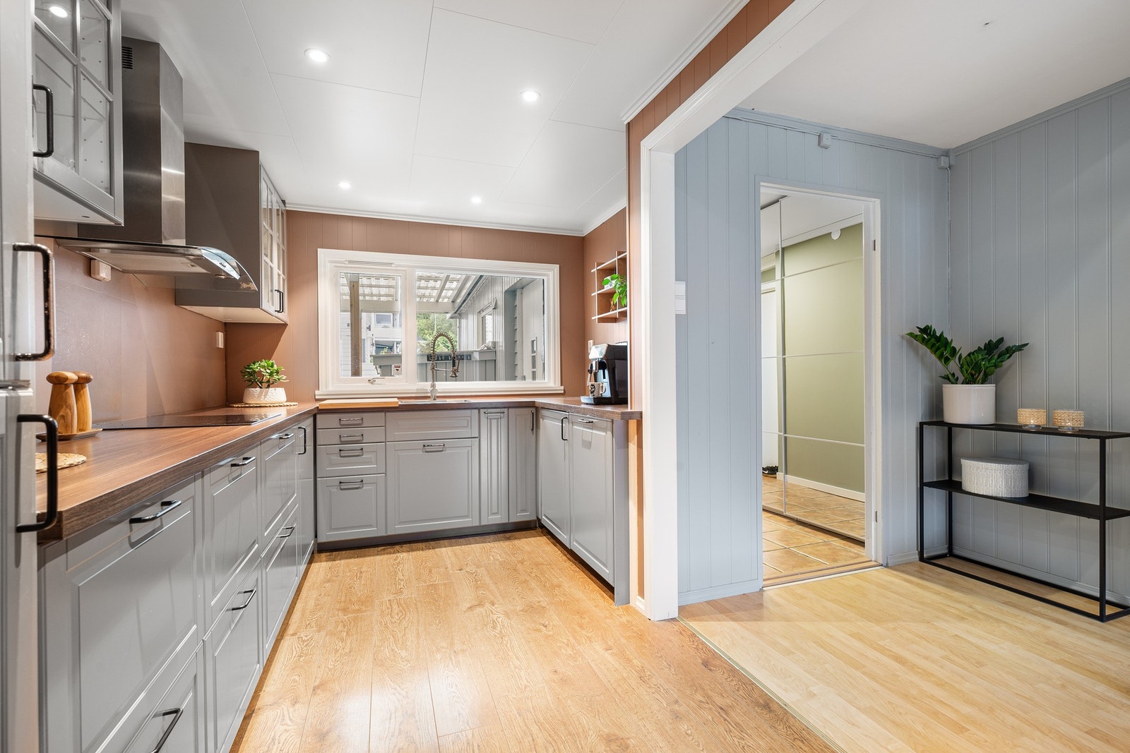 Delvis åpen løsning gir en luftig atmosfære Galleribilde