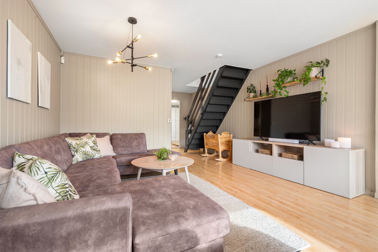 Fine farger gir en god atmosfære Galleribilde