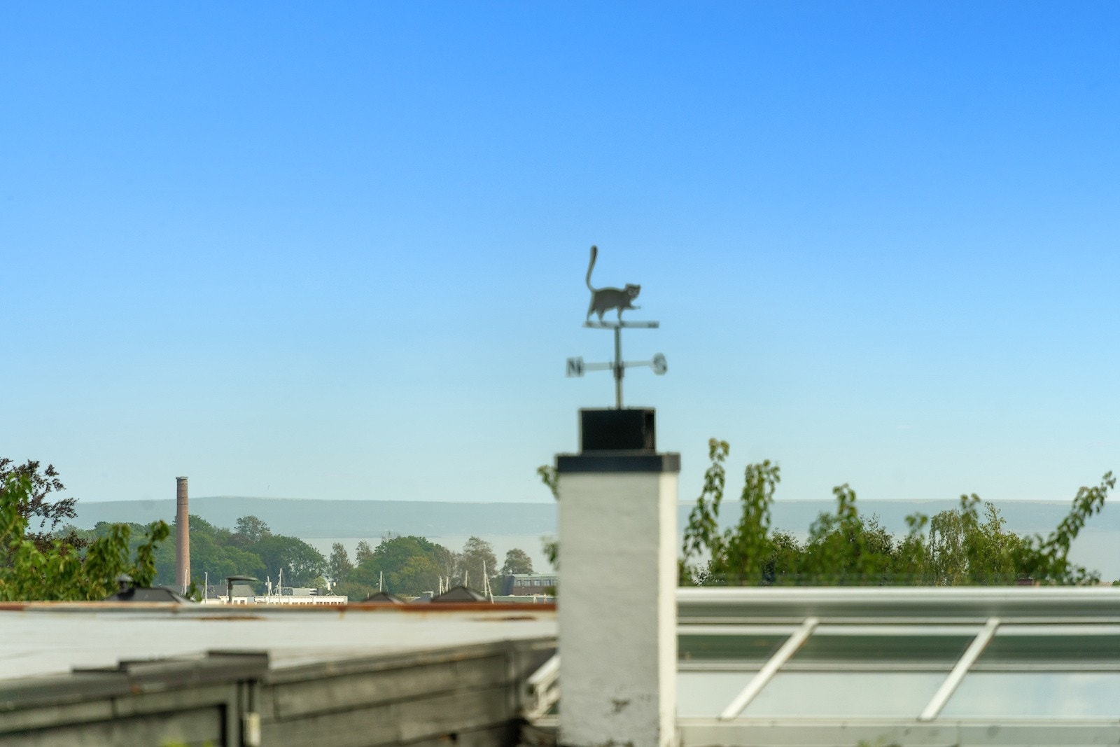 Utsikt mot Oslofjorden fra stue/kjøkken Galleribilde