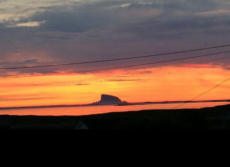 Selgers bilde. Nydelige farger å ta inn fra terrassen. Galleribilde