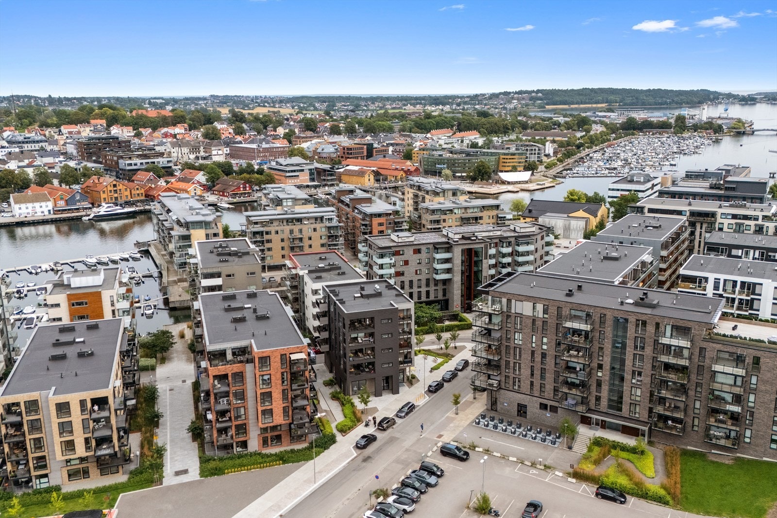 Oversikt over Kaldnes Galleribilde