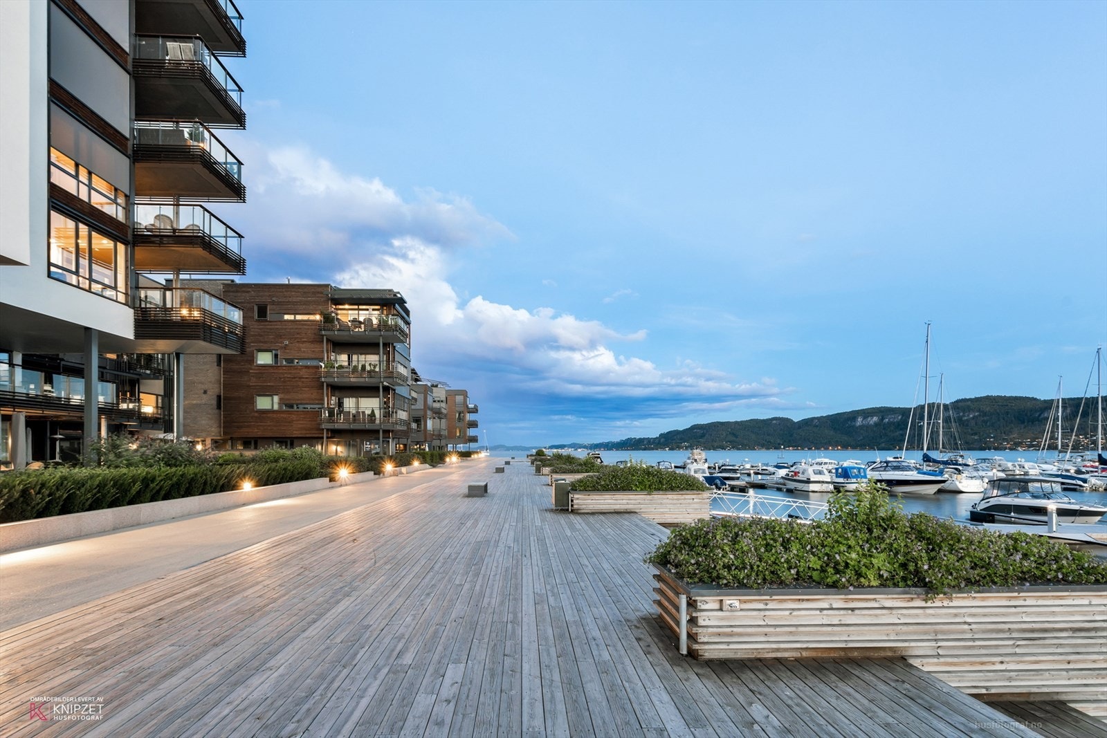På Nordre jarlsberg brygge kan du leie eller kjøpe båtplass. Galleribilde