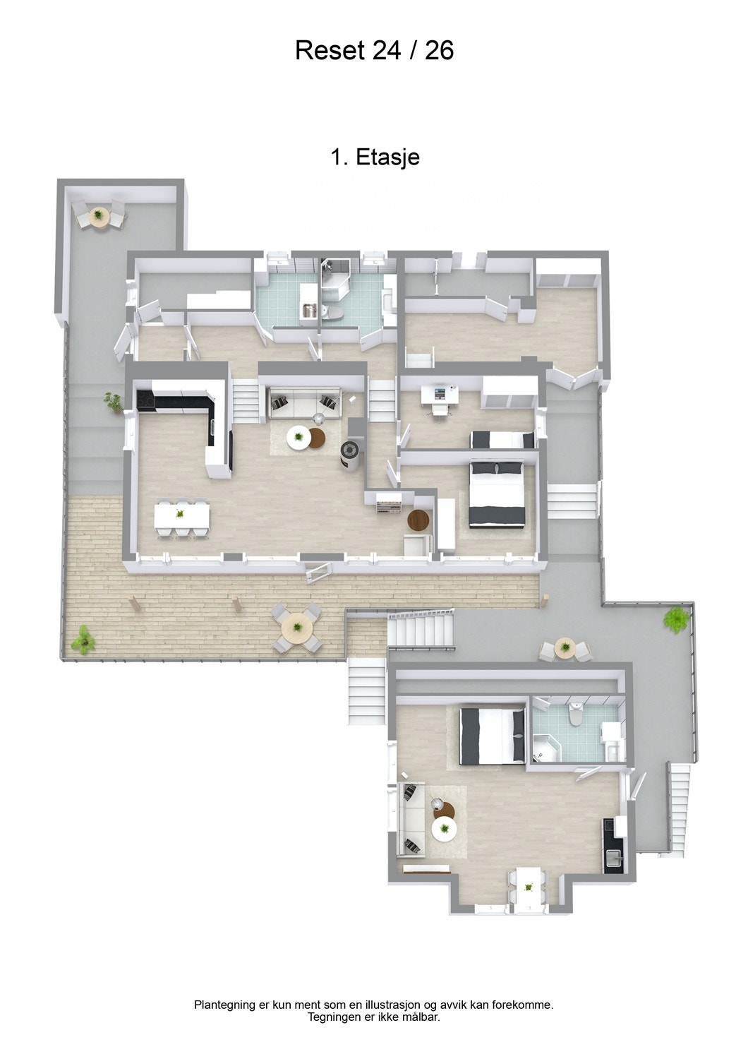 Reset 24 26 - 3D - 1. Etasje Galleribilde