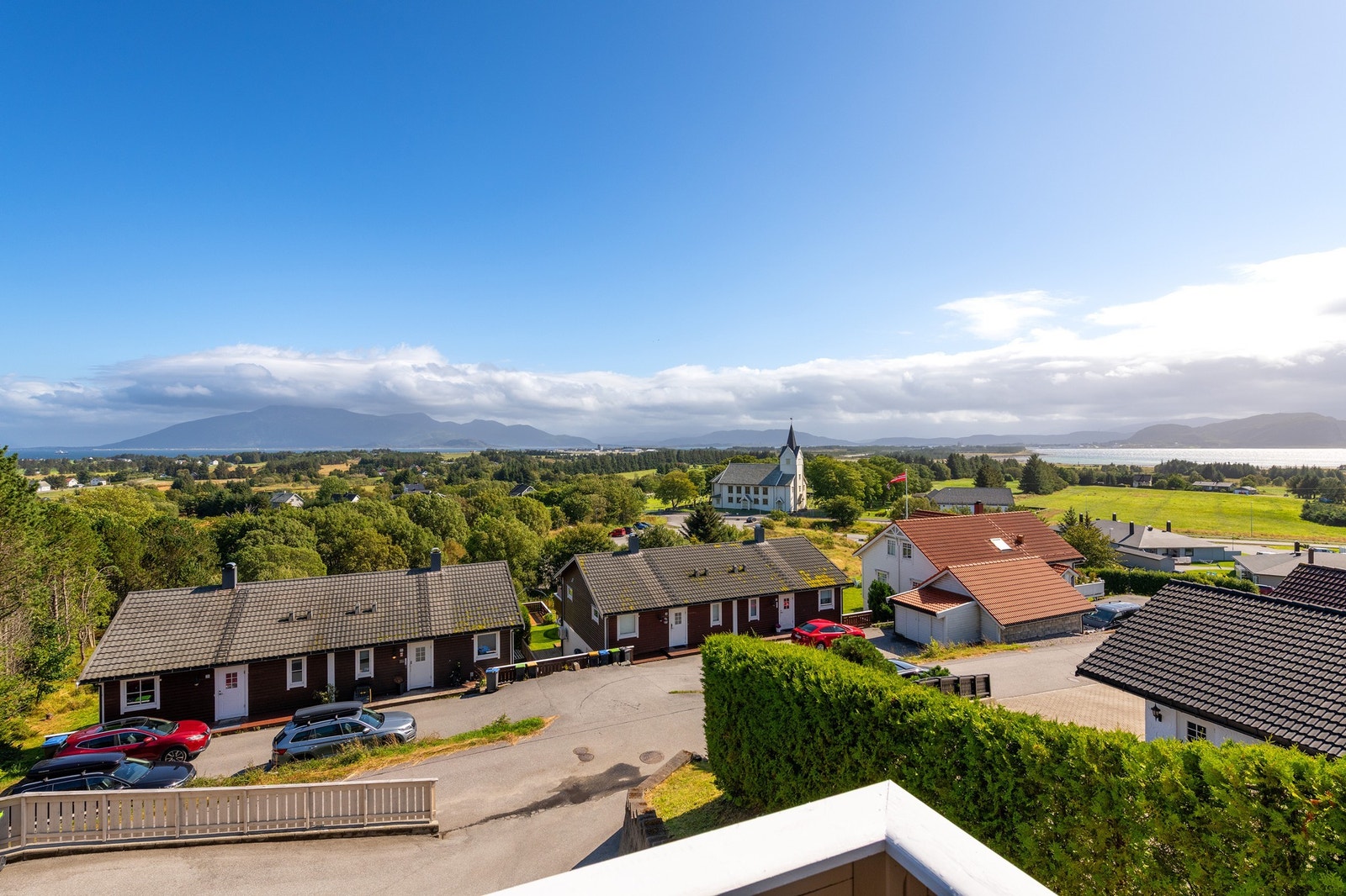 Utsikt fra veranda Galleribilde