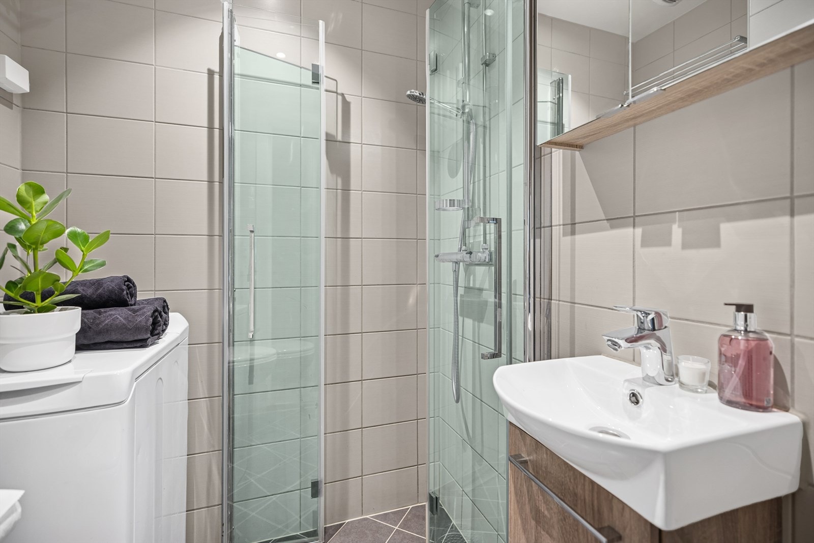 Badet ble pusset opp i hele gården i 2018. Galleribilde