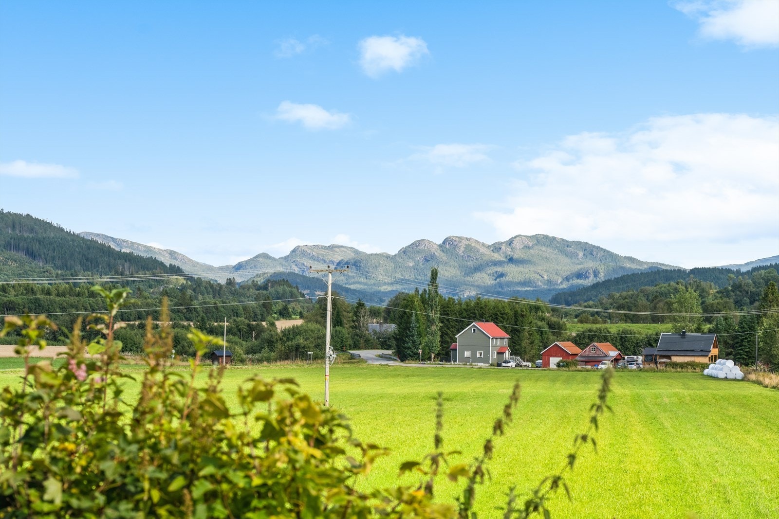 Fin åpen utsikt Galleribilde