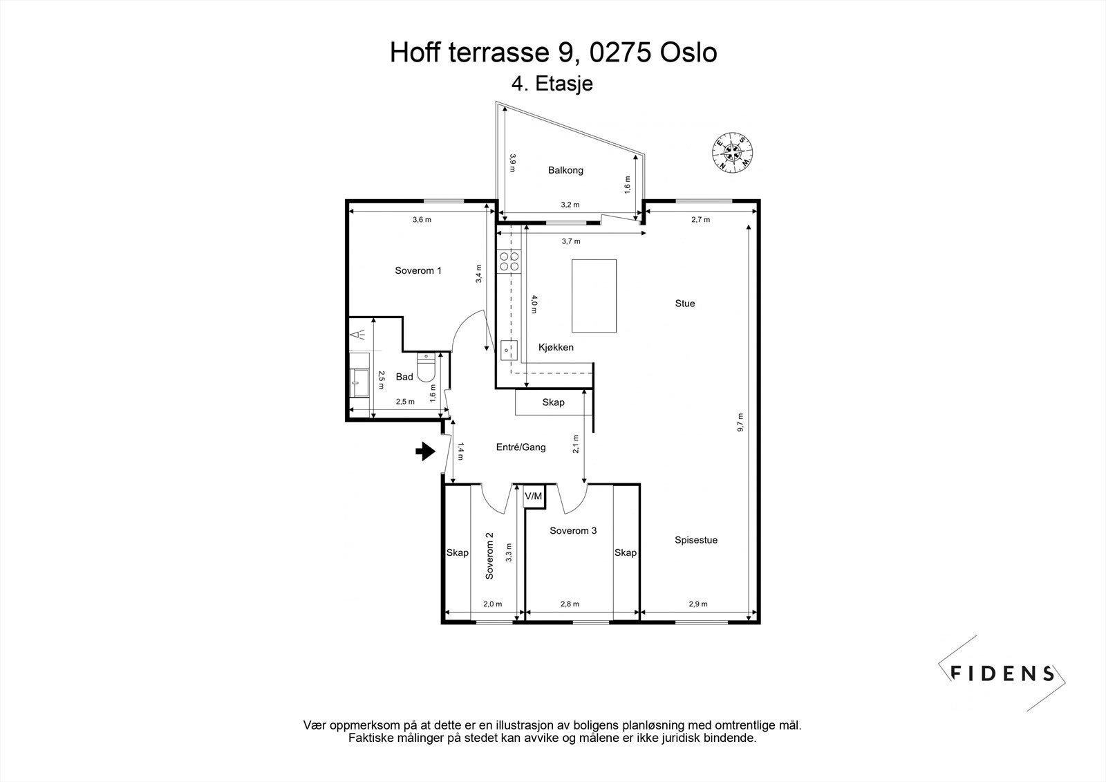 Plantegning. Galleribilde