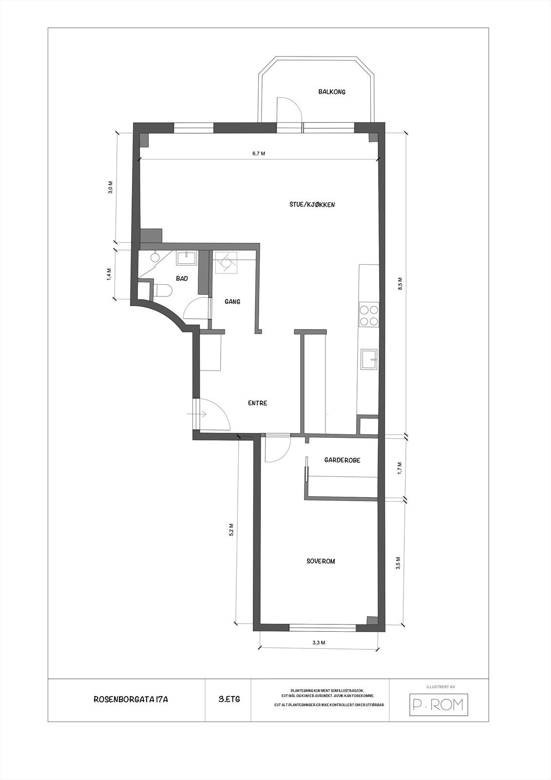 Plantegning. Galleribilde