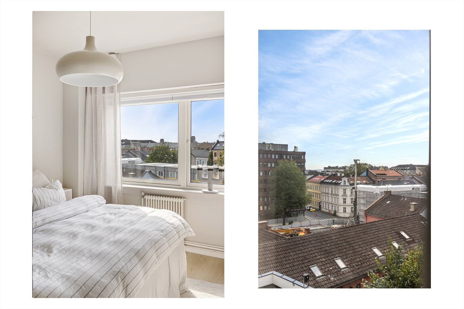 Rommet har stort vindu som sikrer godt med lys og luft, samt et usjenert og åpent utsyn. Galleribilde