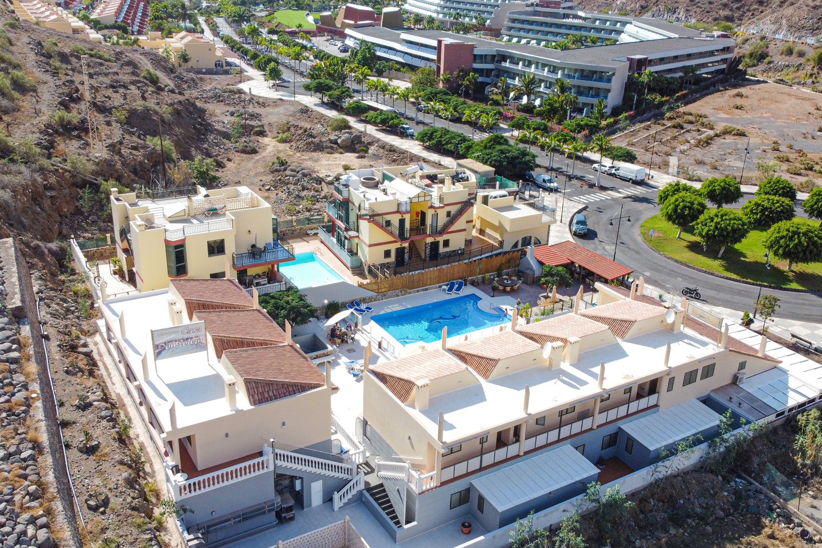 Rolig nabolag Galleribilde