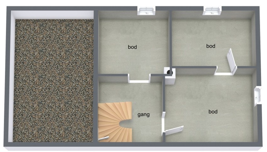 Plantegning kjeller Galleribilde