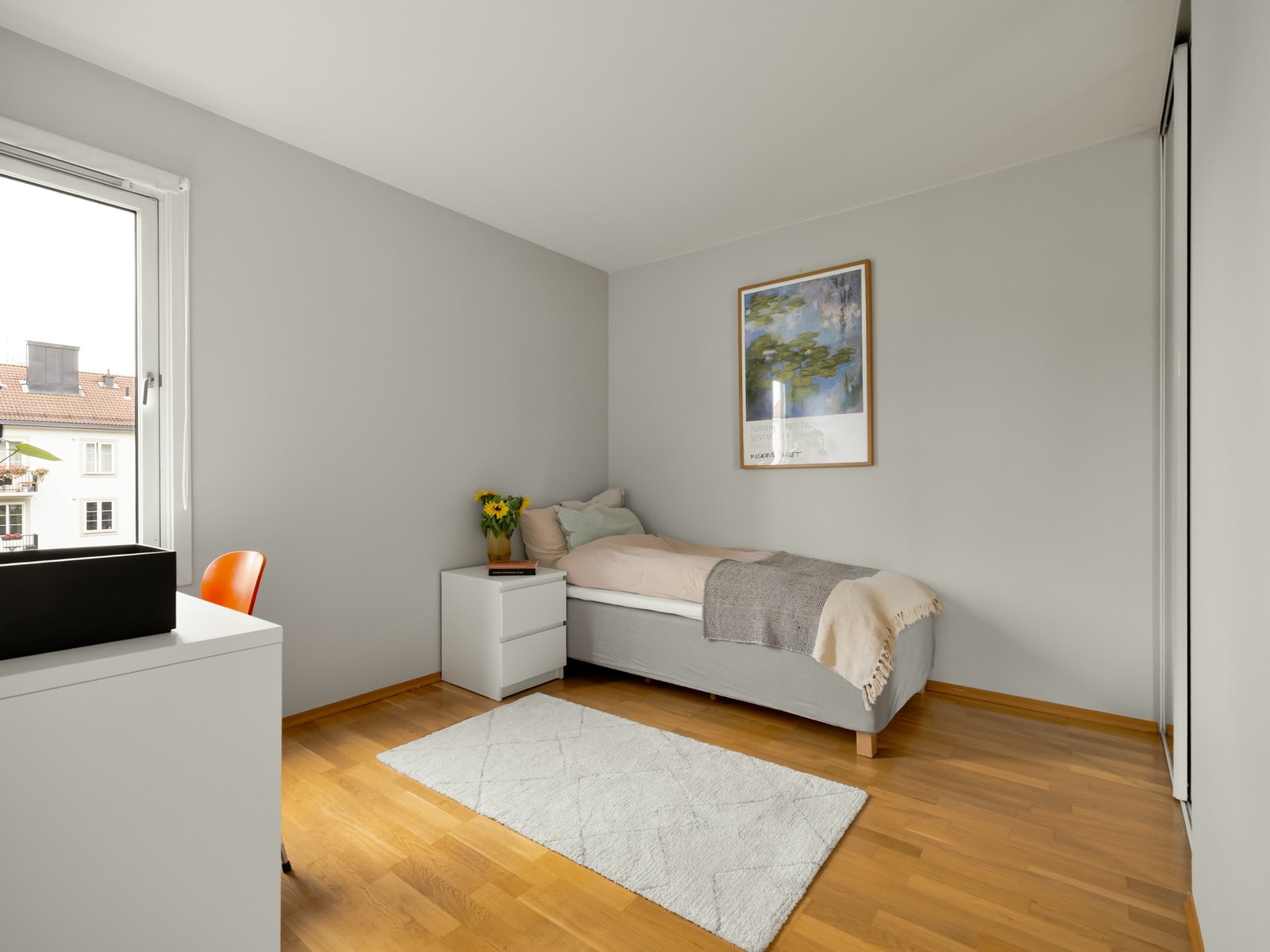 Dette rommet fungerer ypperlig som gjesterom, kontor eller barnerom. Galleribilde