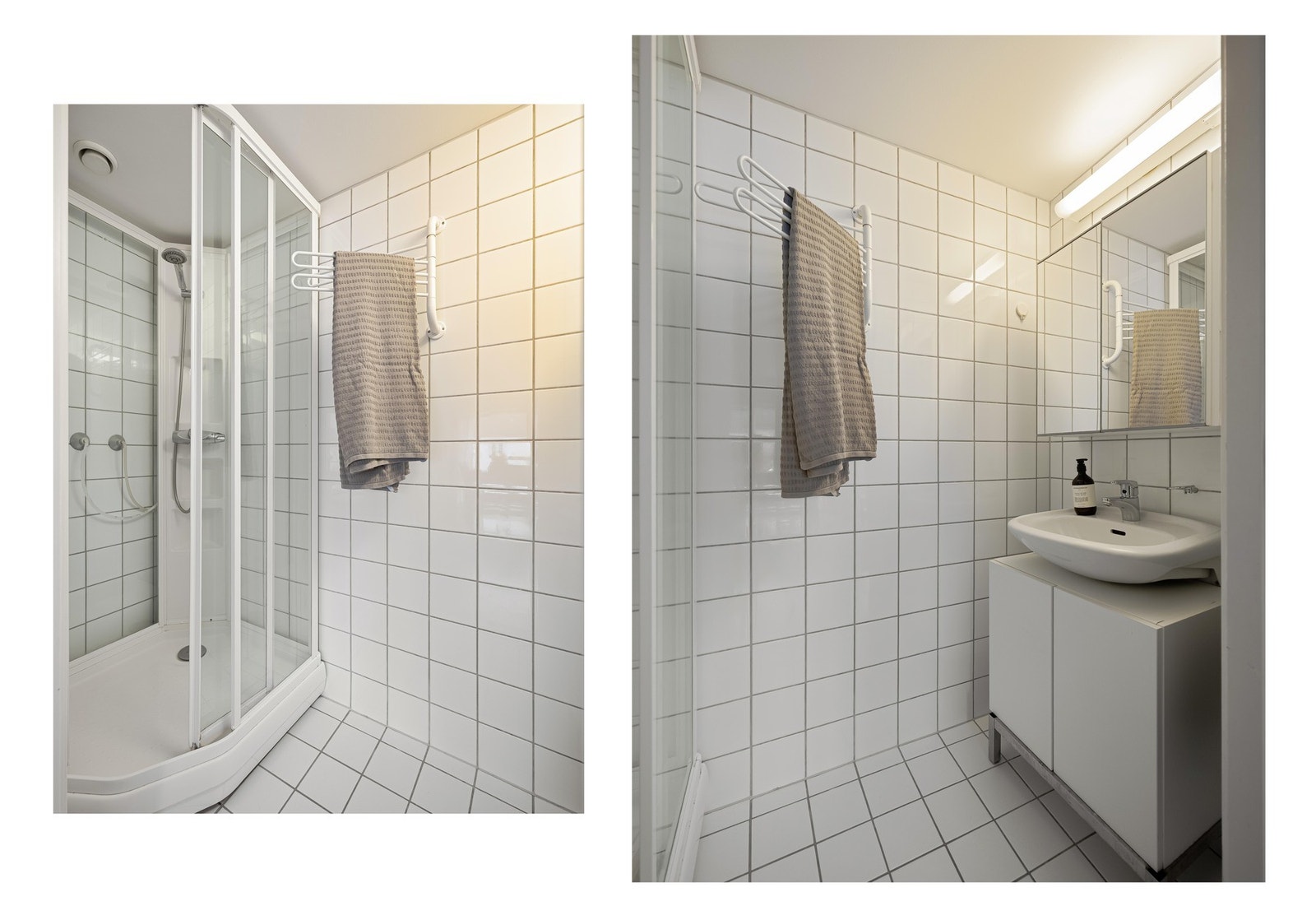 Det er lune varmekabler i gulvet. Galleribilde