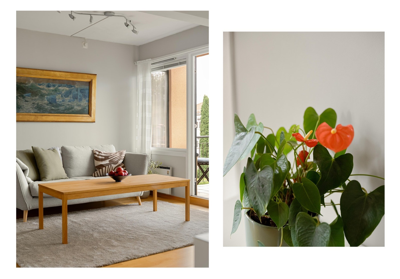 Dette er en lys og hyggelig 3-roms selveierleilighet med en skjermet og rolig beliggenhet på Adamstuen. Galleribilde