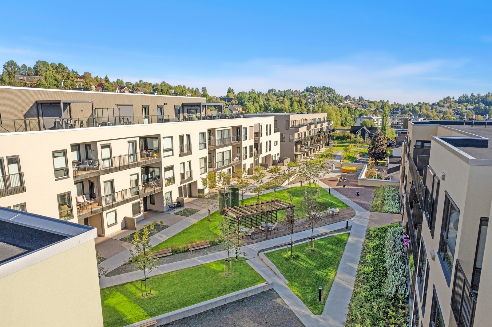 Uteområdet. Galleribilde