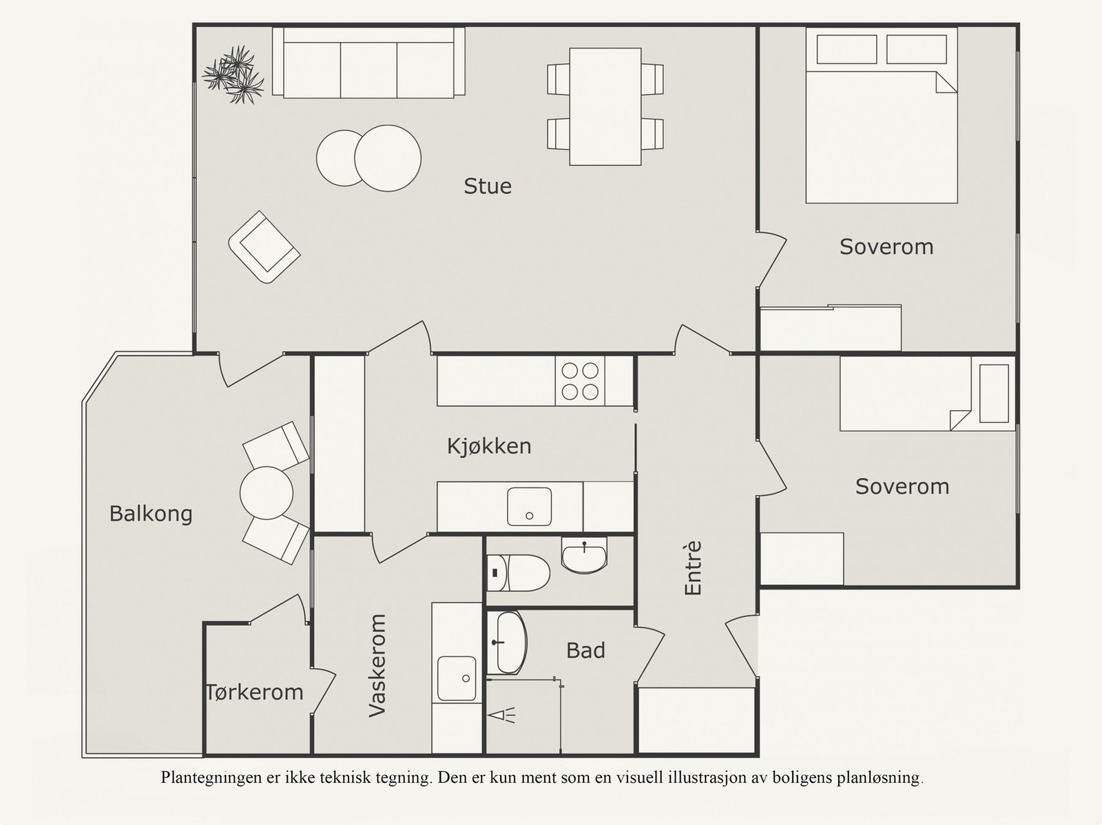 Plantegning. Galleribilde