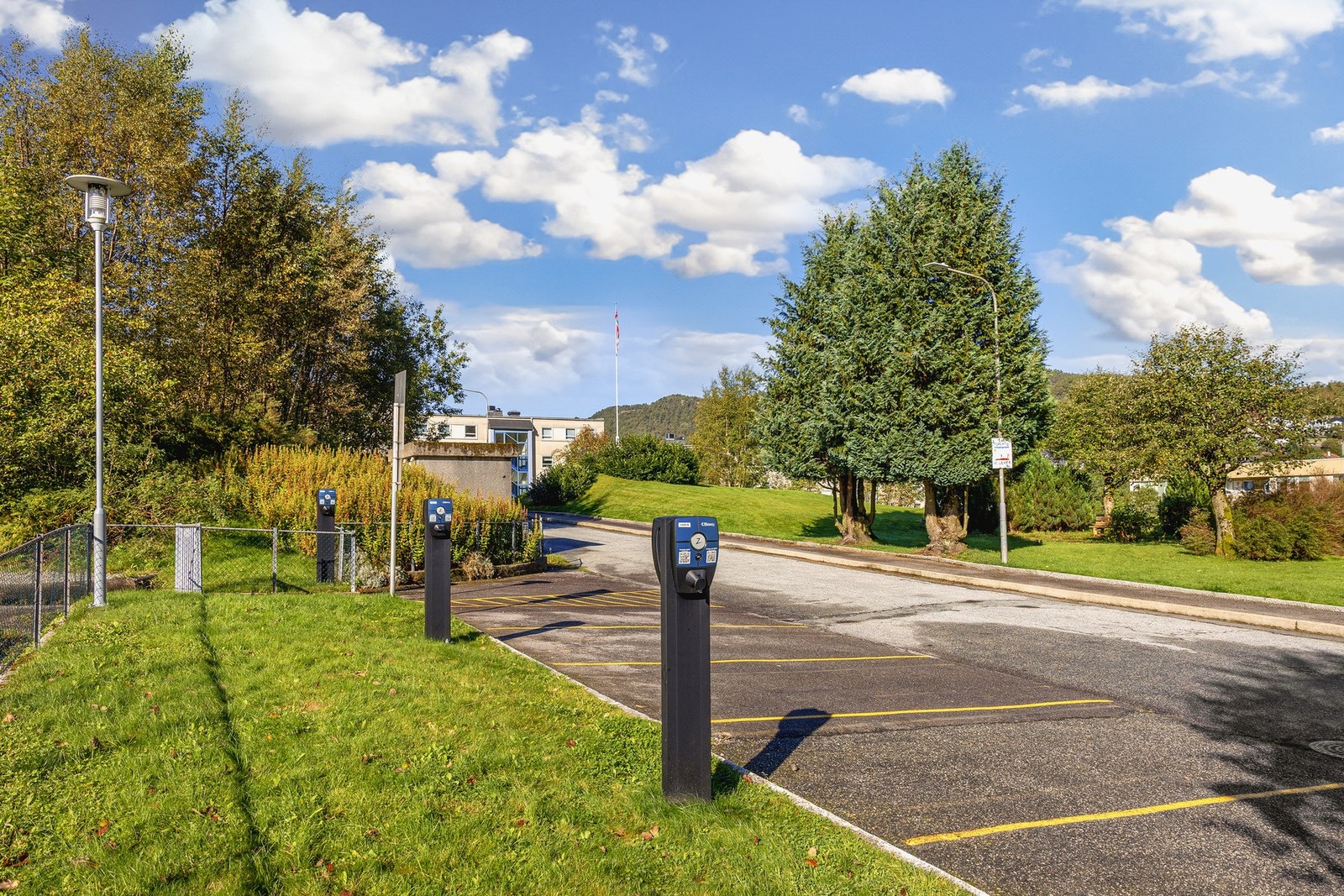 Rikelig med parkeringsmuligheter. Galleribilde