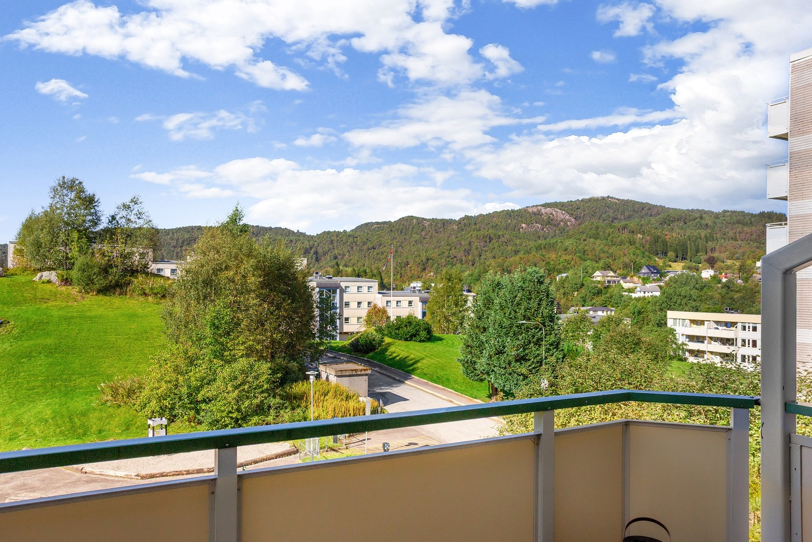 Her kan en nyte solnedgangen. Galleribilde