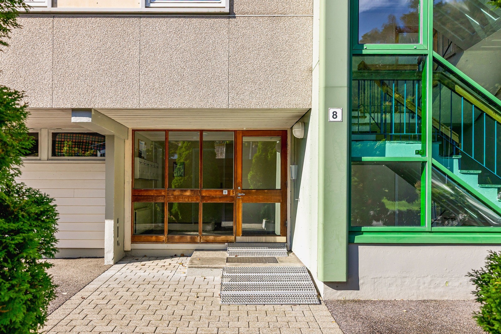 Inngangspartiet. Galleribilde