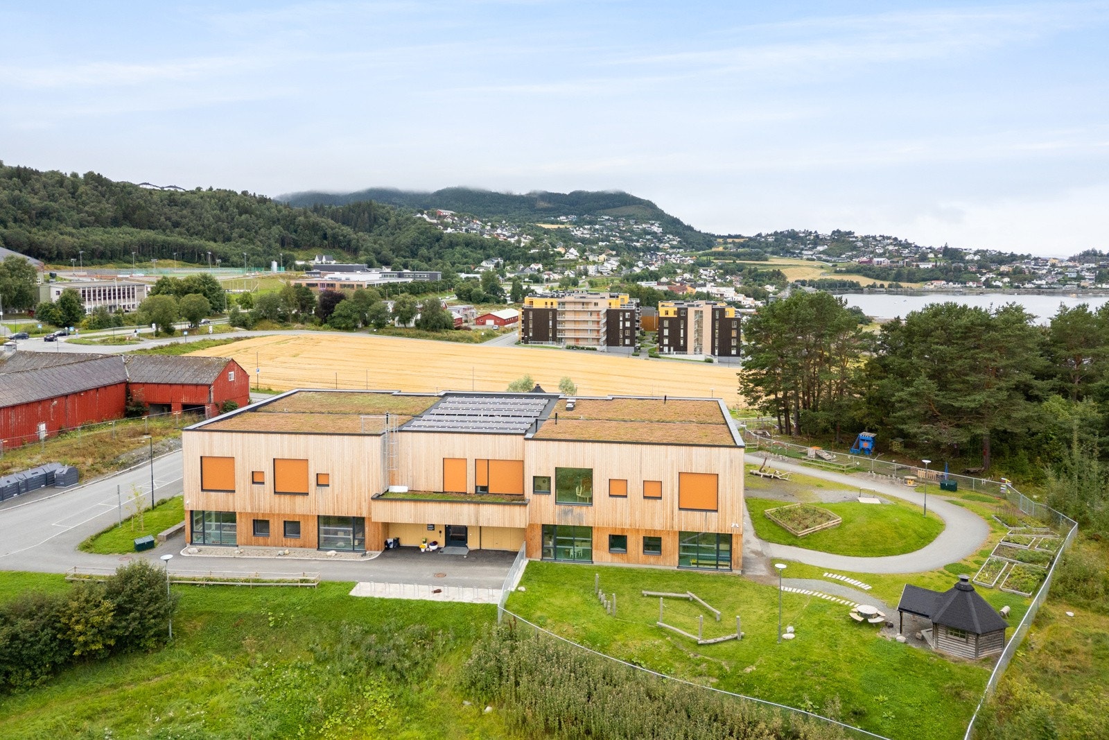 Nabotomten til barenhagen eies av Norgesgruppen Galleribilde