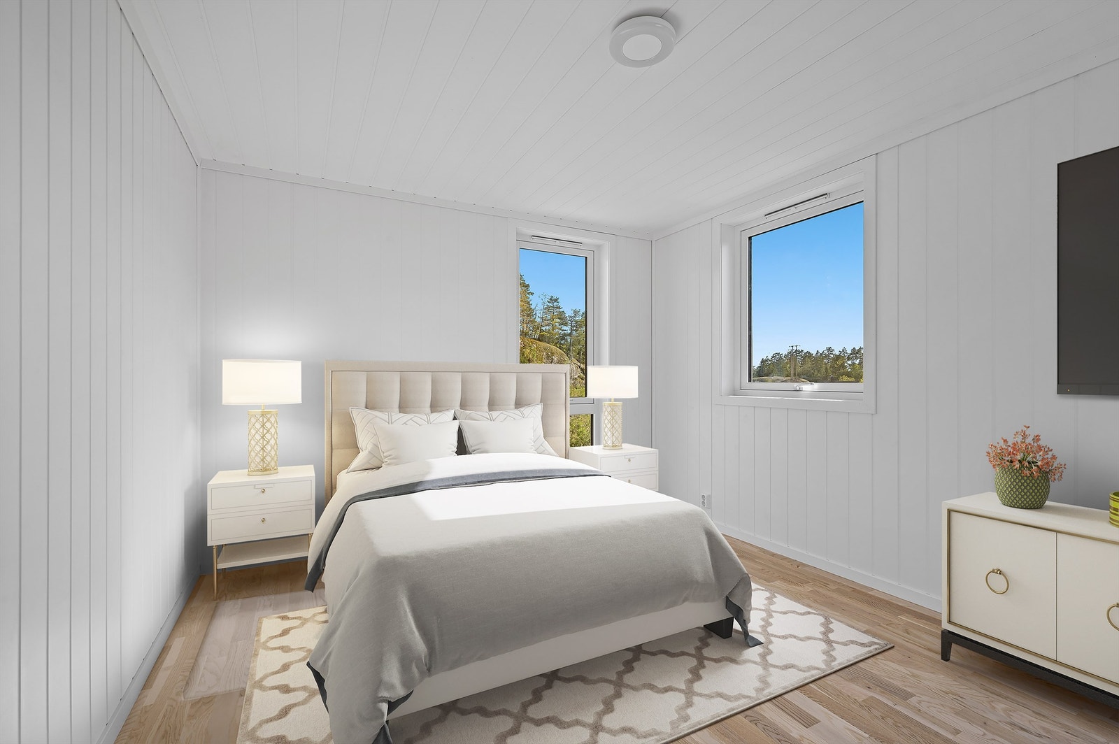 Anneks. Bilde fra identisk hytte. Galleribilde