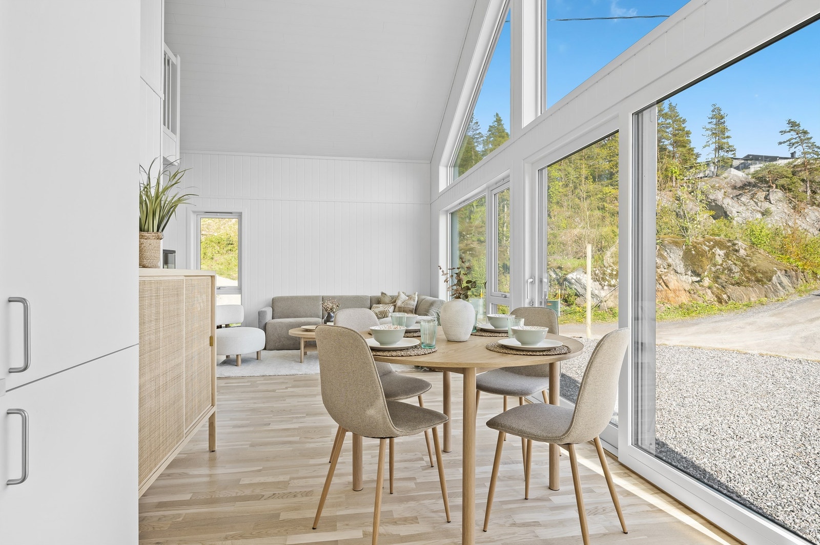 Bilde fra identisk hytte. Galleribilde