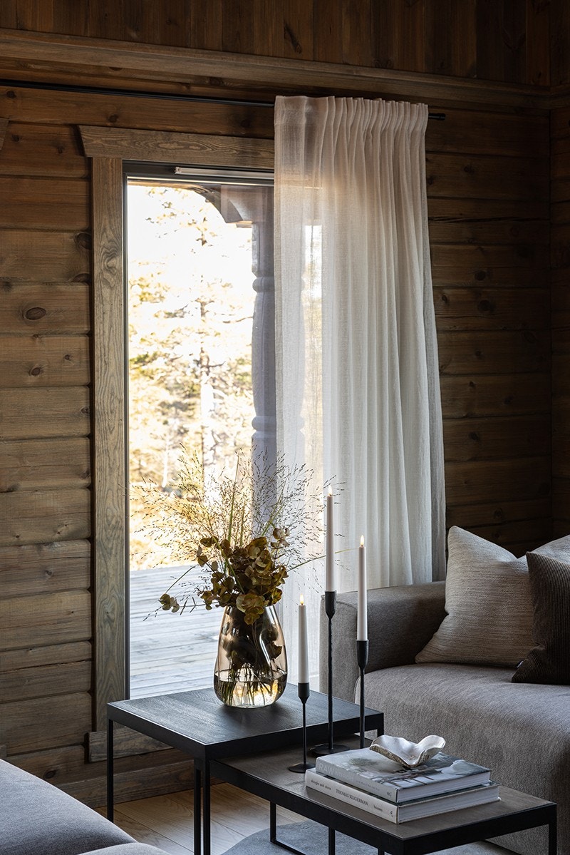 Interiørbilde fra tilsvarende hytte i reisverk
Avvik vil forekomme Galleribilde