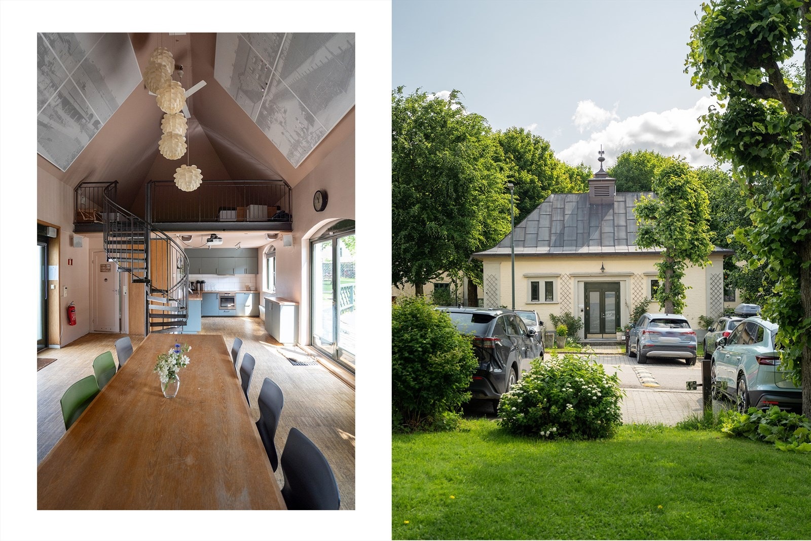 Borettslaget har egne selskaps og overnattingslokaler i det som kalles Trafoen. Her holdes selskaper, fellesmøter, treff for ølbrygging, fotballkamper og mye mer. Galleribilde