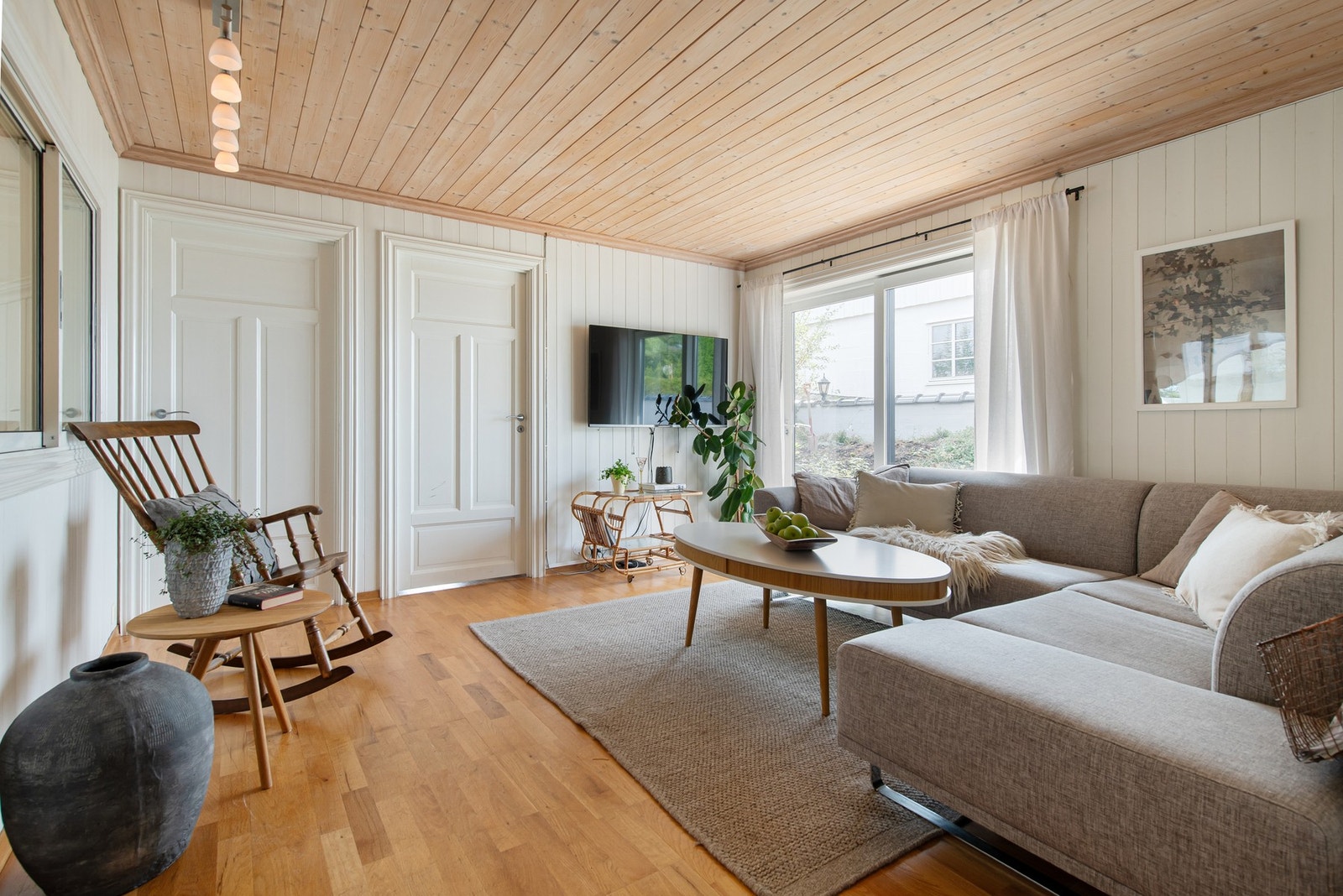 En fin plass for fotballkveld. Galleribilde