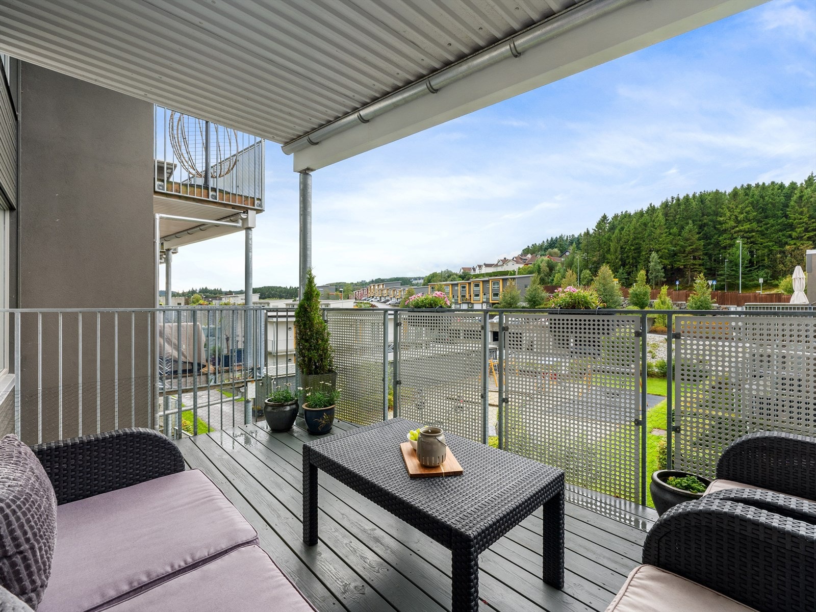 Gode solforhold og luftig utsikt Galleribilde