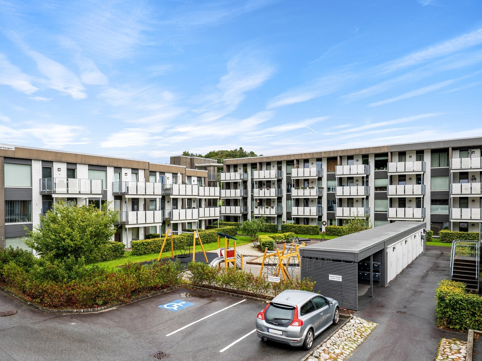 God gjesteparkering Galleribilde