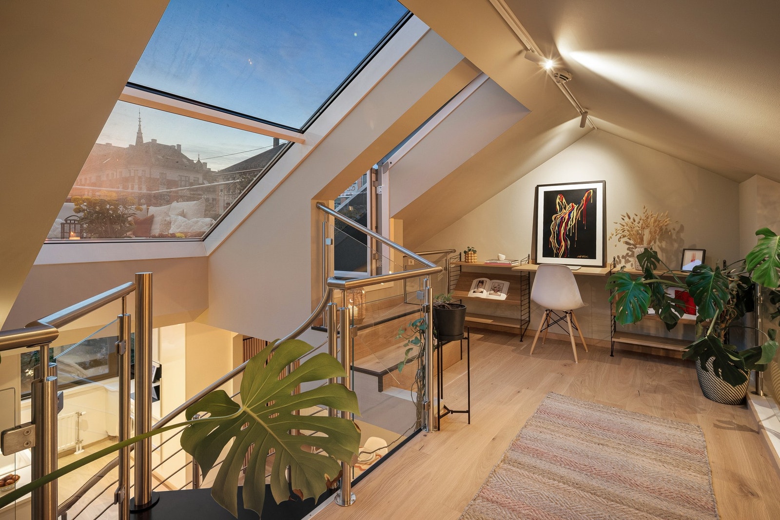 Kveldsstemning. Galleribilde
