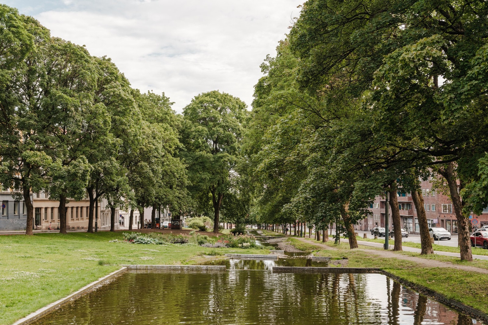 Alexander Kiellands plass er et flott møtepunkt midt mellom bydel St. Hanshaugen, Sagene og Grünerløkka. Galleribilde