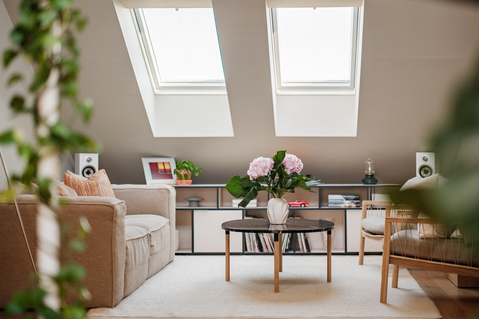 Loftsleiligheten er etablert i 2012 og det foreligger ferdigattest. Galleribilde