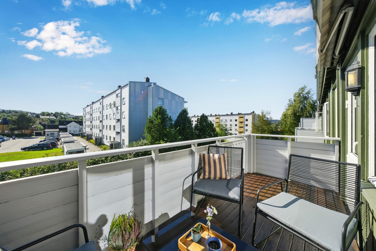 Her nyter du glimrende solforhold fra ca. 07:00 til 19:00 på sommerstid. Galleribilde