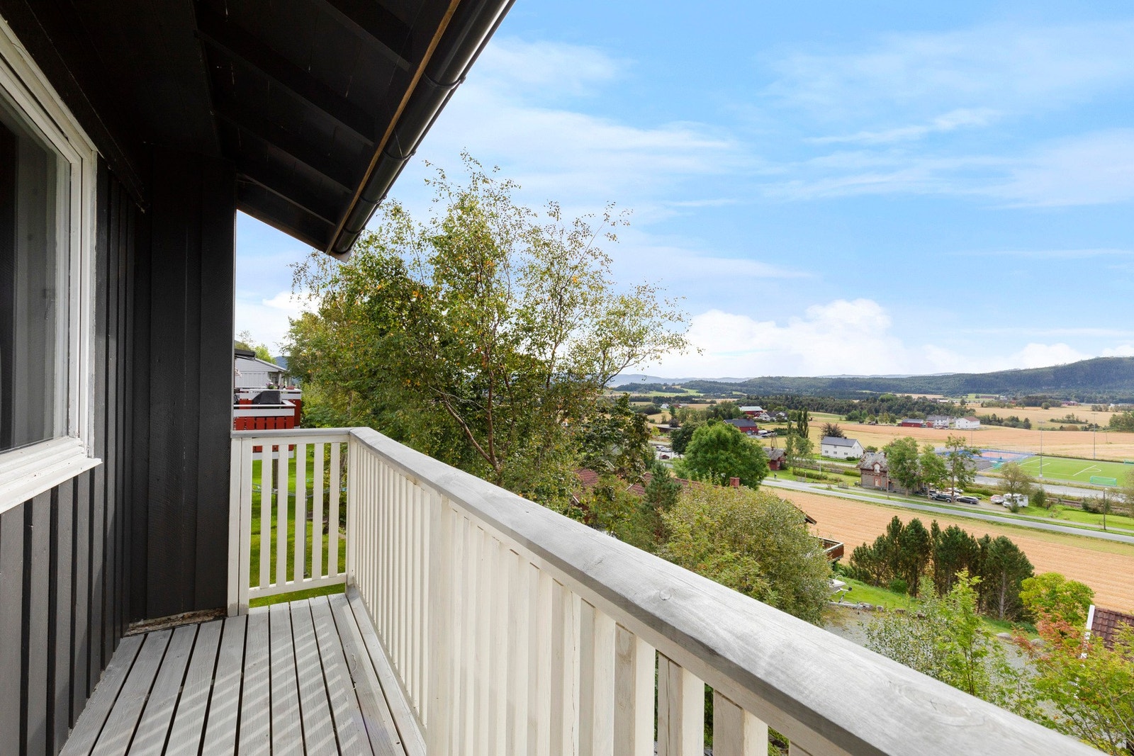 Luftebalkong på 4 kvm fra hovedsoverommet Galleribilde