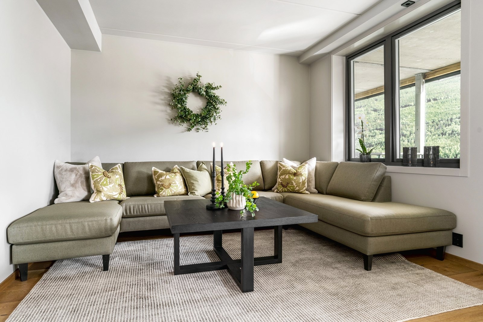 Koselig sofakrok. Galleribilde