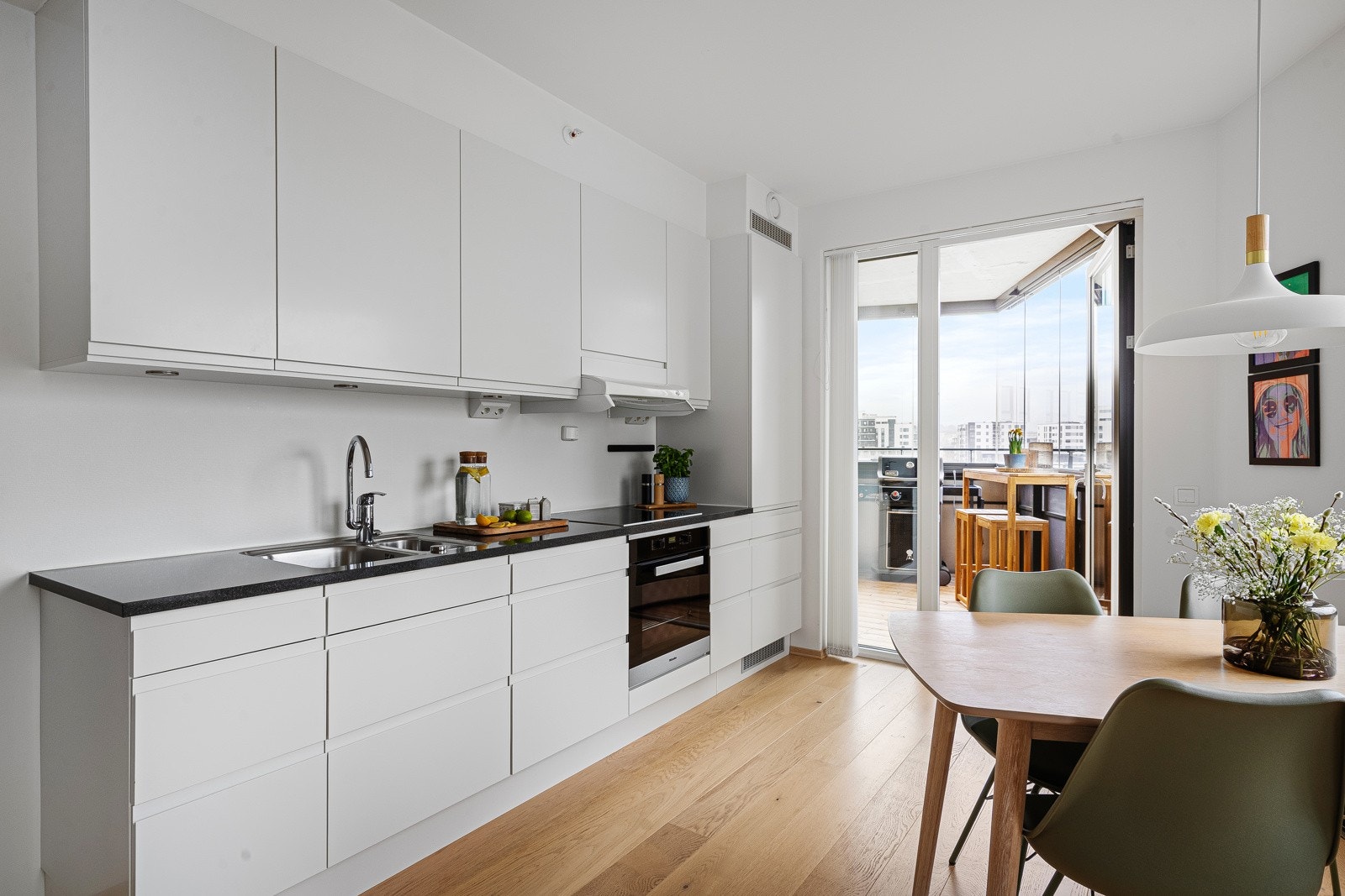 Kjøkken. Galleribilde