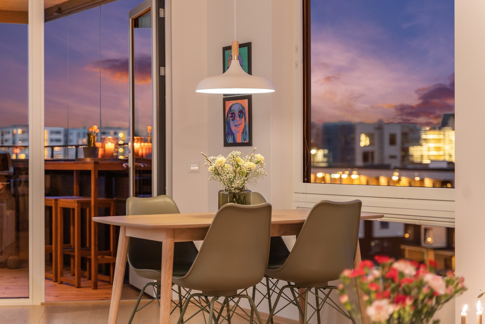 Kveldsbilde | Stue Galleribilde