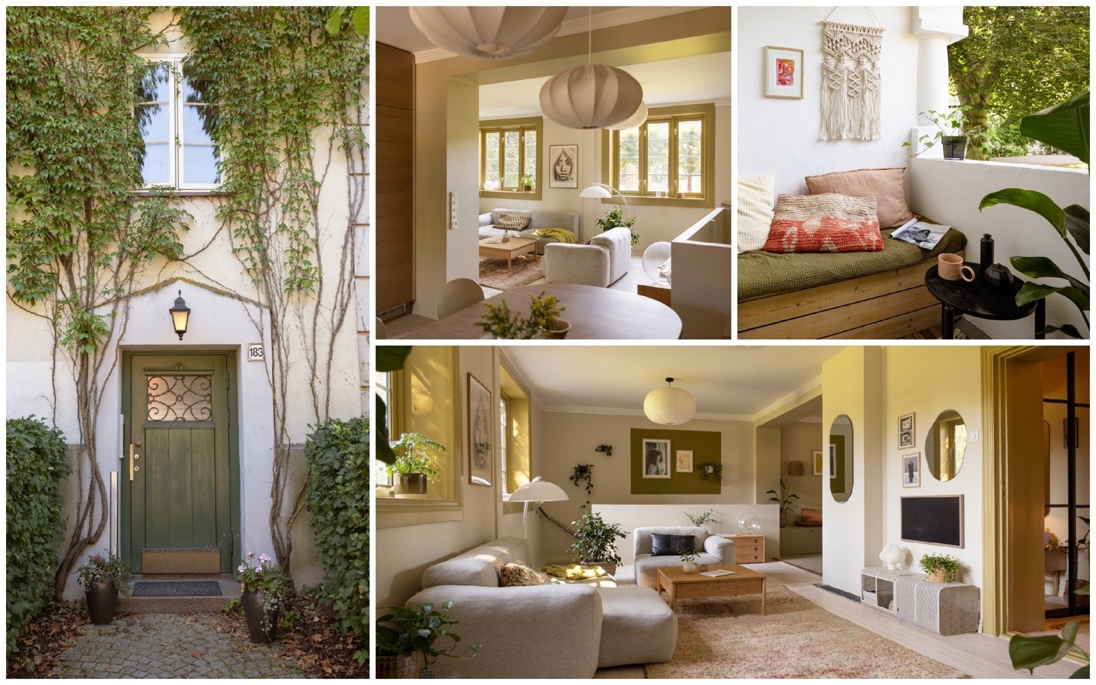 Sjelden mulighet! Nydelig hagebyleilighet over to plan med 3 soverom, balkong & fantastisk bakgård Galleribilde