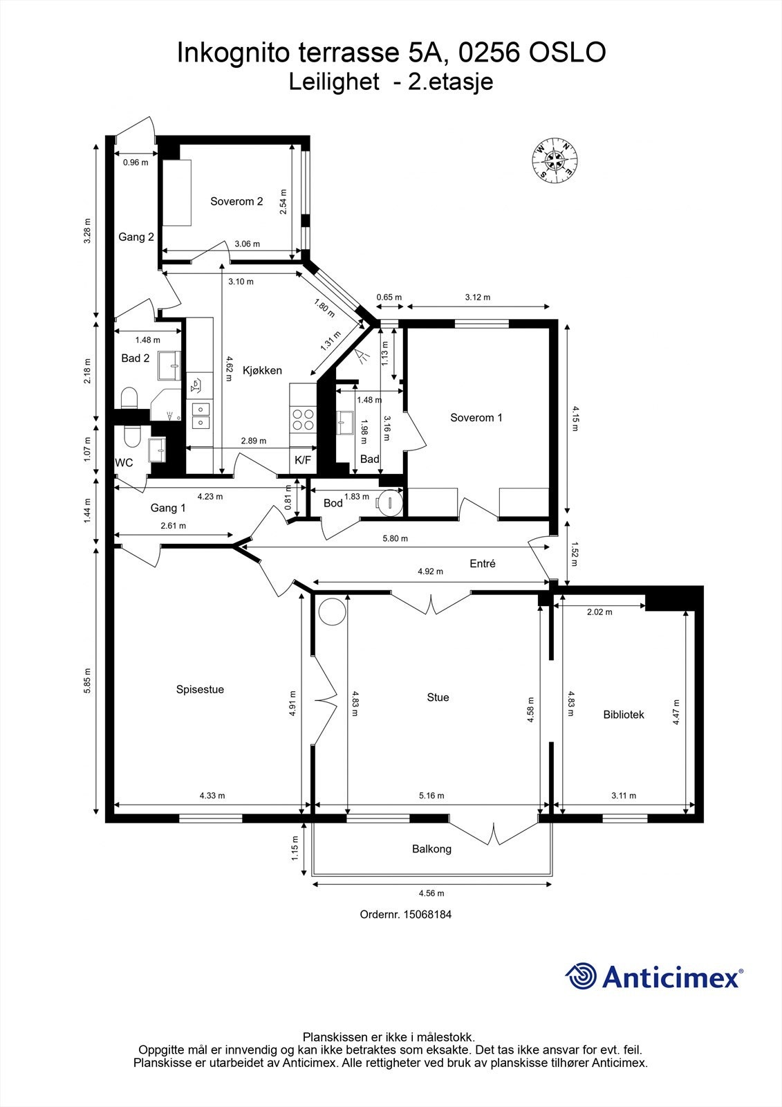 Planløsning. Galleribilde