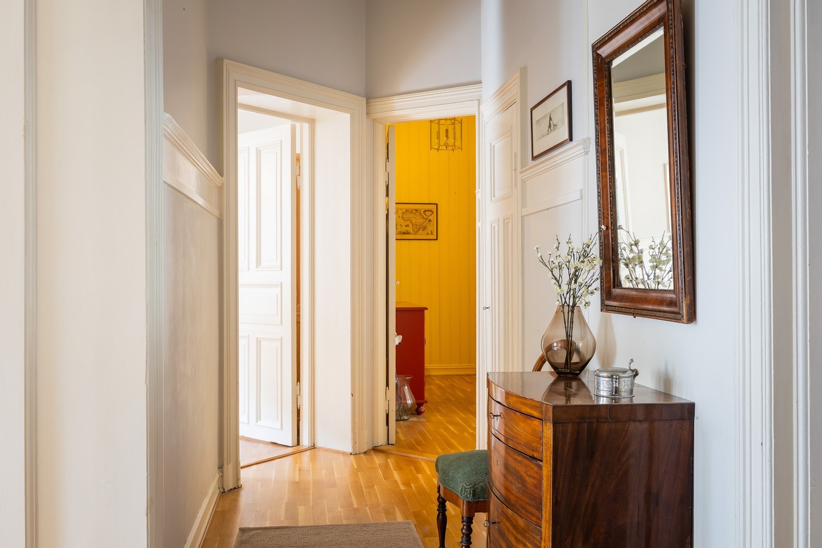 Videre adkomst til øvrige rom. Galleribilde