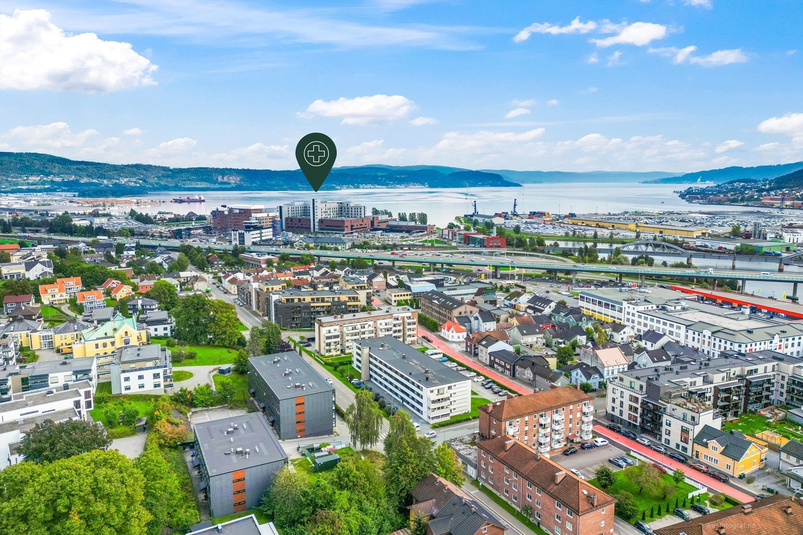 Kort vei til nye Drammen sykehus Galleribilde