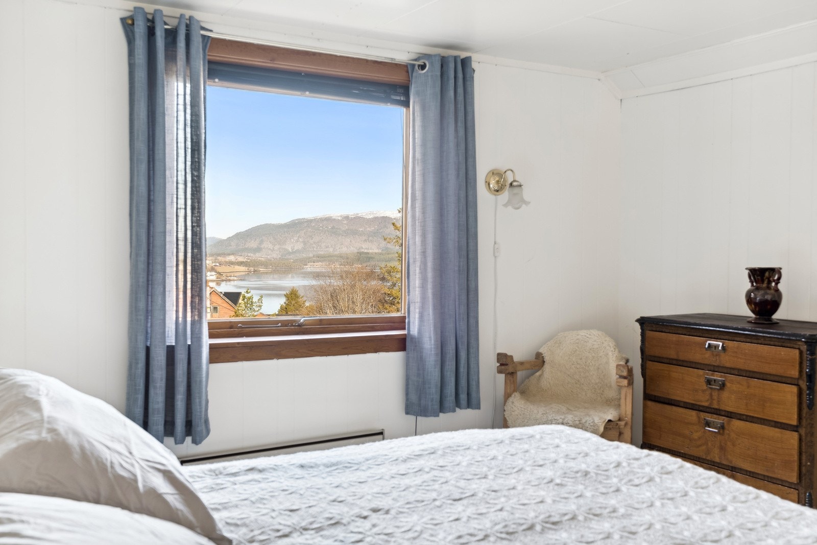 Her kan man våkne opp til nydelig utsikt. Galleribilde